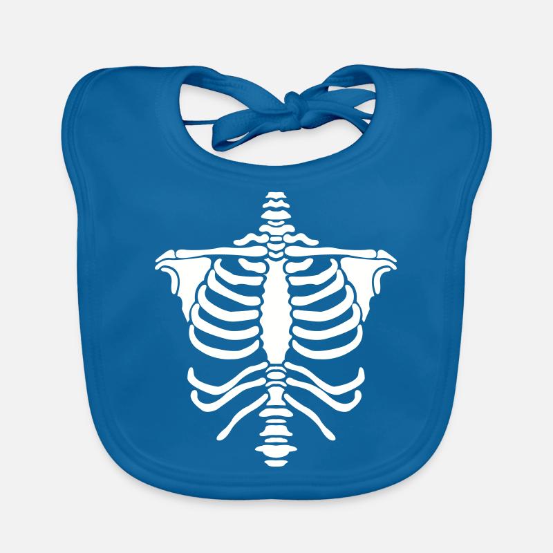 Corps squelette Bavoir bio Bébé