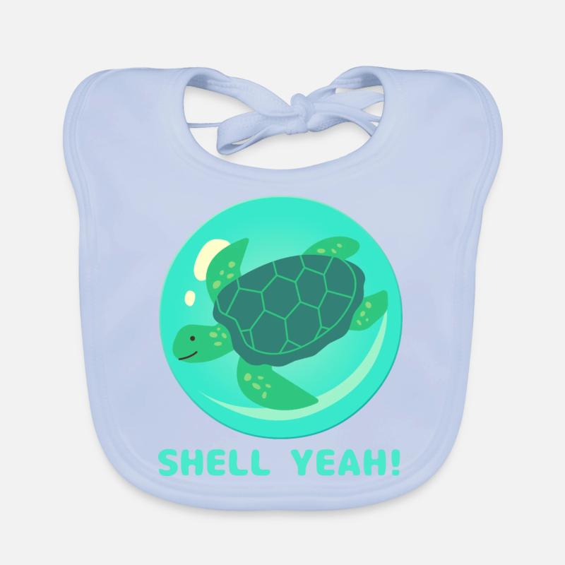 Shell Yeah! Organic Baby Bibs