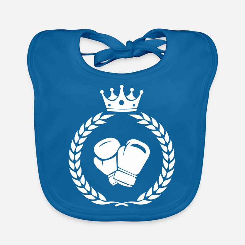 Couronne de boxe Bavoir bio Bébé