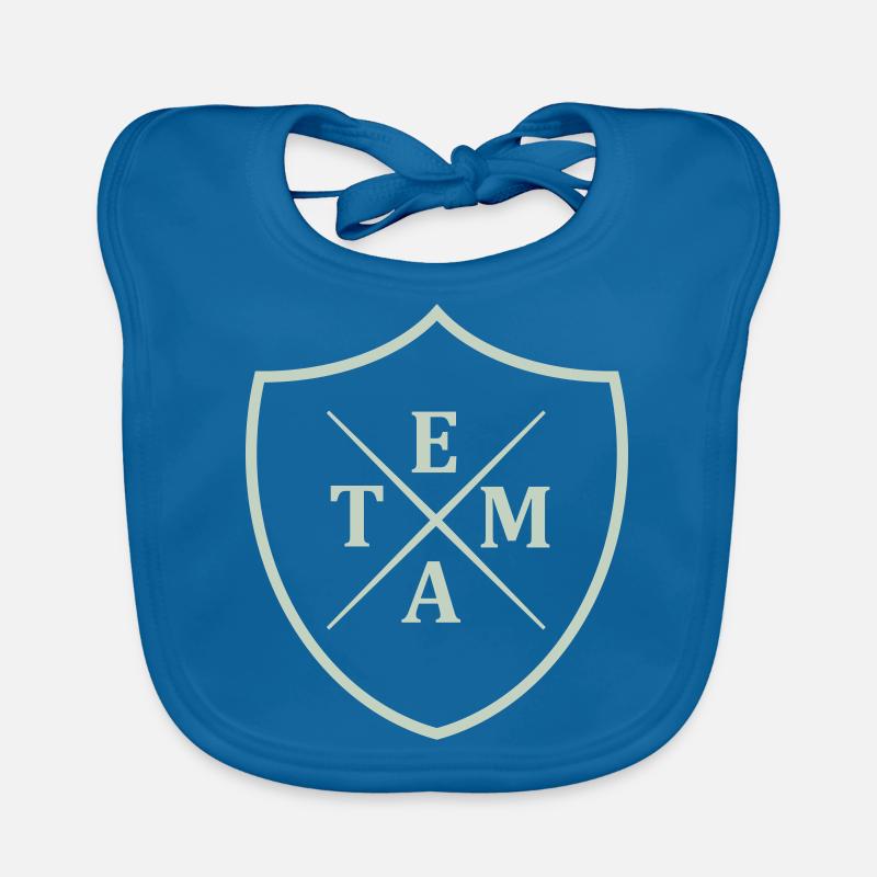 Team Crest Organic Baby Bibs