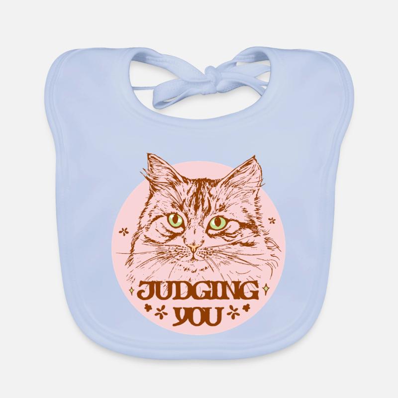JUDGING YOU Organic Baby Bibs