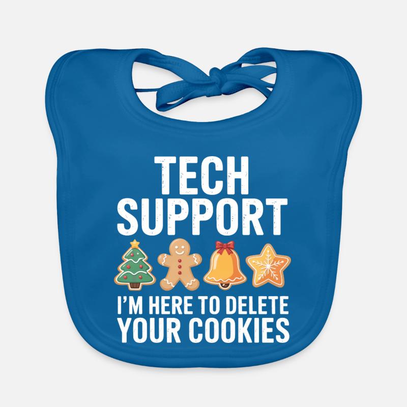 Badge Cookies Support Technique Bavoir bio Bébé