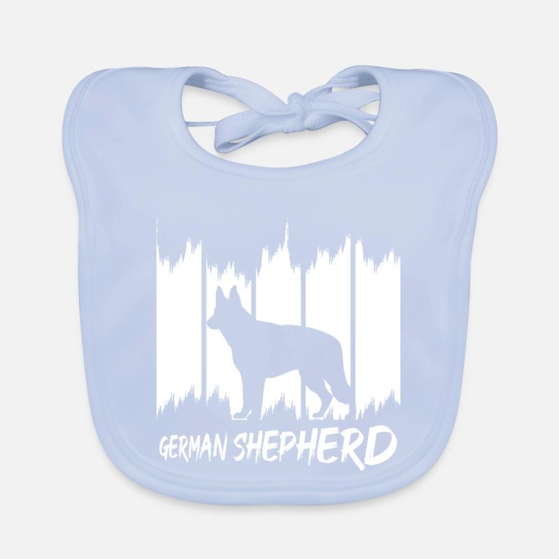 German Shepherd Baby Bio-Lätzchen