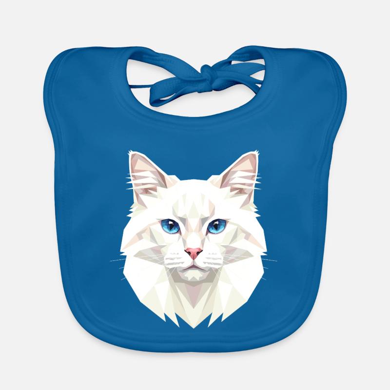 Chat Angora Chat Angora Chat Angora Mignons Chats Angora Bavoir bio Bébé