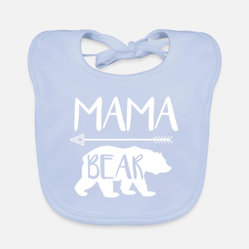 Maman ours Bavoir bio Bébé