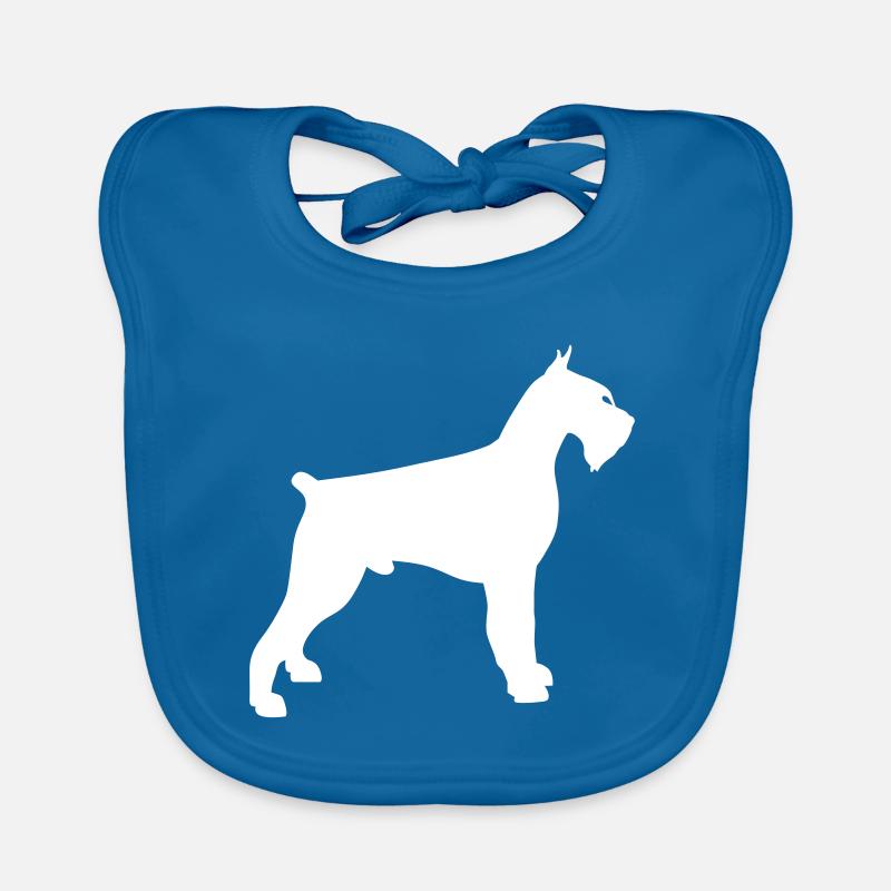 schnauzer géant Bavoir bio Bébé
