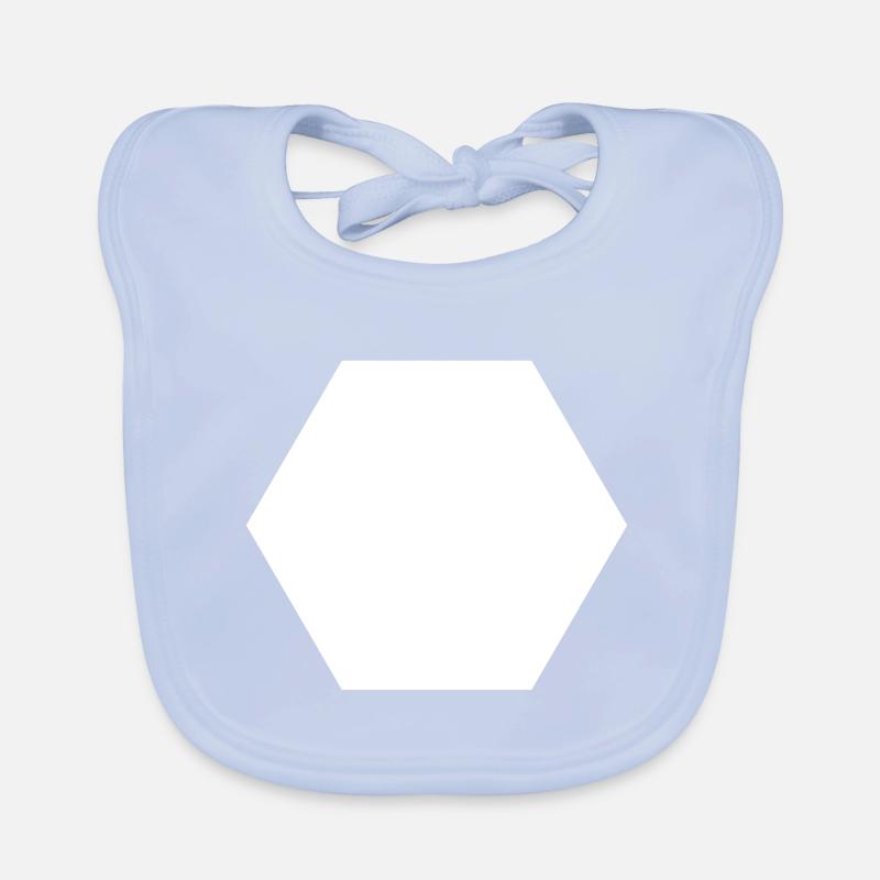 Hexagone Bavoir bio Bébé
