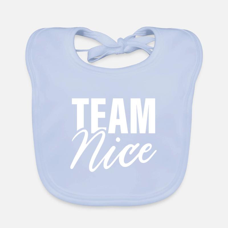 Team Nice Organic Baby Bibs