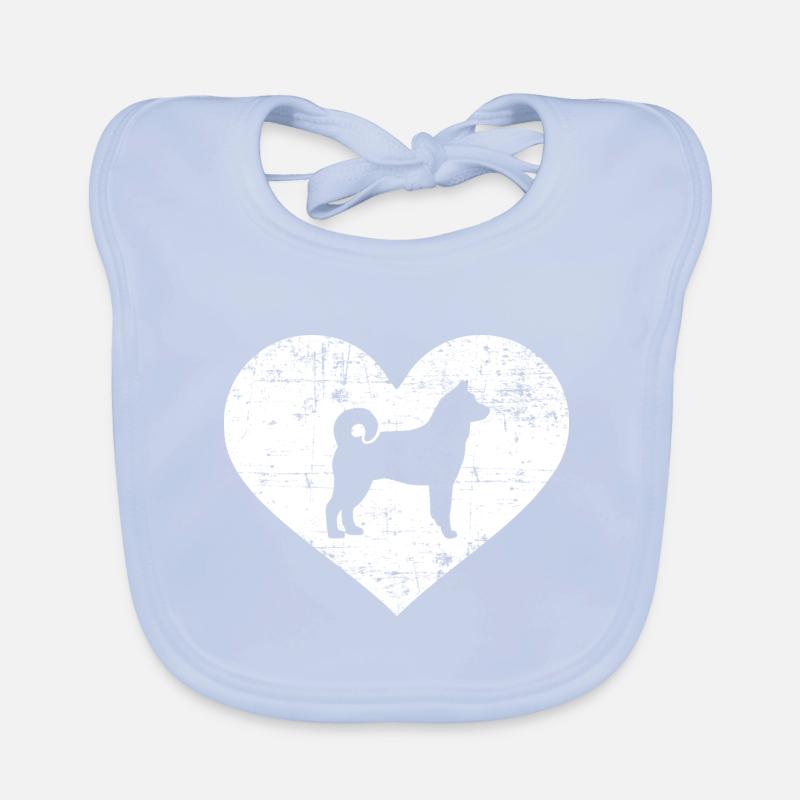 Norwegian moose dog Organic Baby Bibs