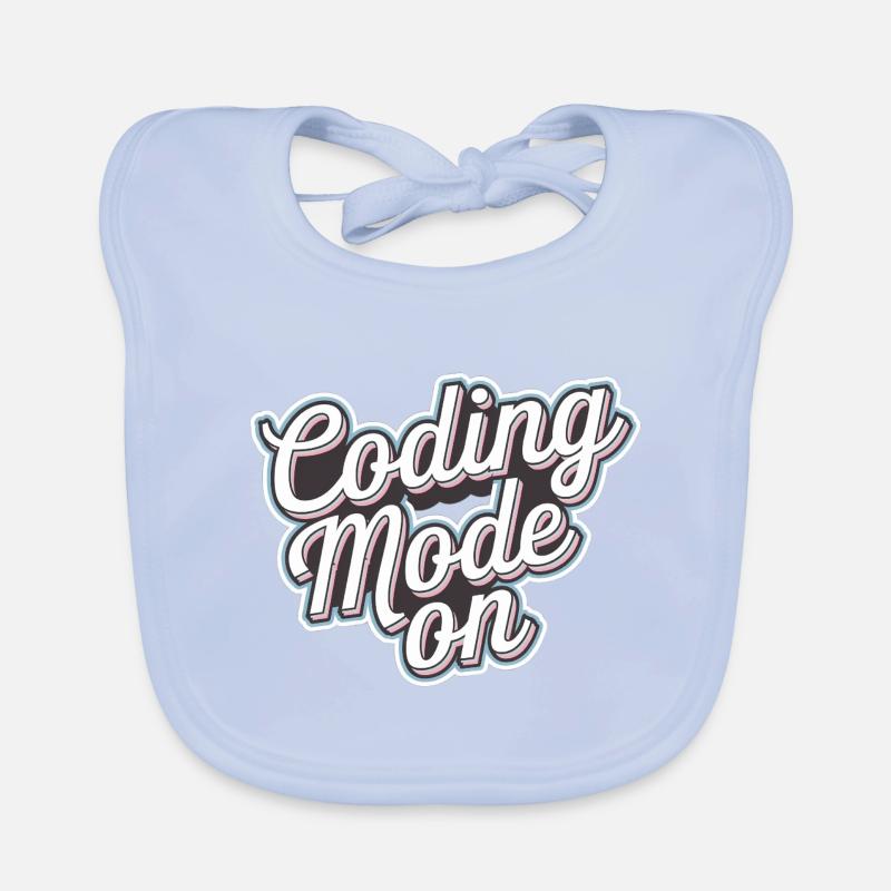 Coding Mode On 16 Baby Bio-Lätzchen