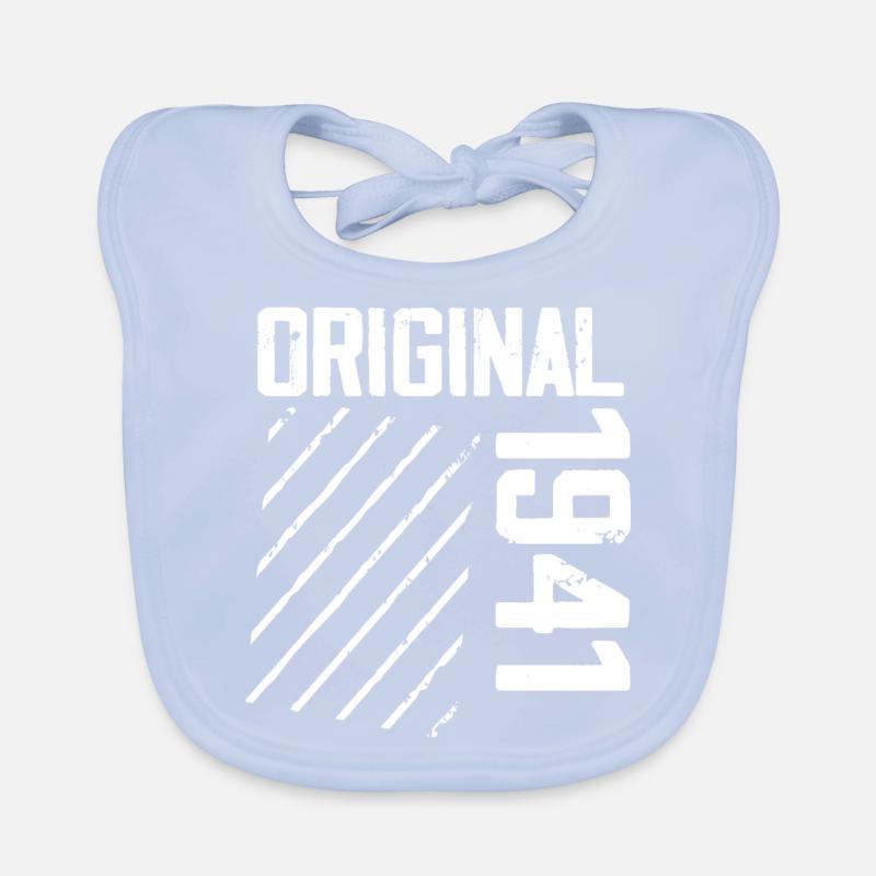 Original 1941 83. Geburtstag Retro-Geschenk Baby Bio-Lätzchen