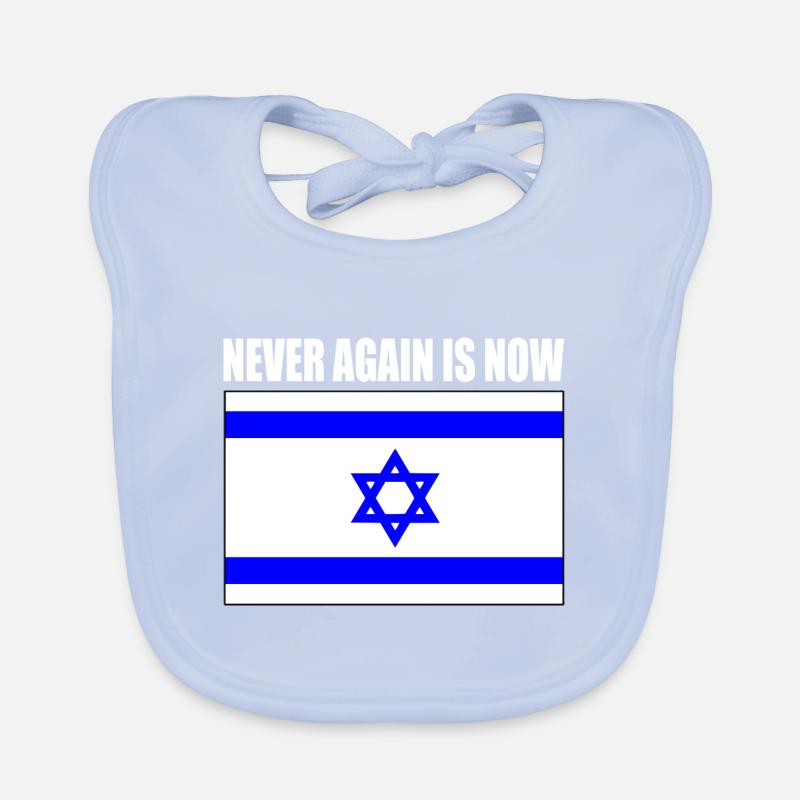 Never again is now Baby Bio-Lätzchen