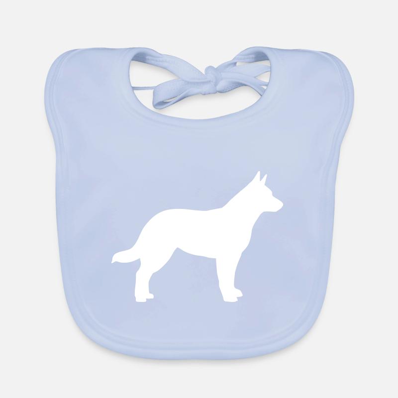 Australian cattle dog Organic Baby Bibs