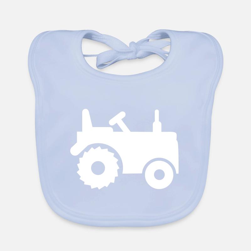Traktor Baby Bio-Lätzchen