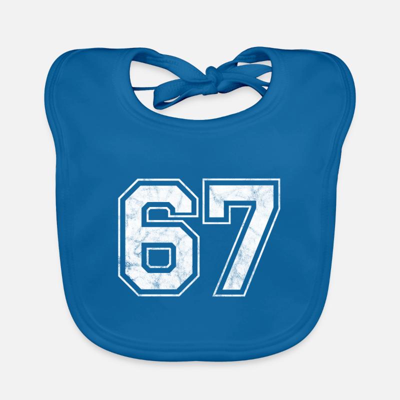 Numéro 67 Bavoir bio Bébé