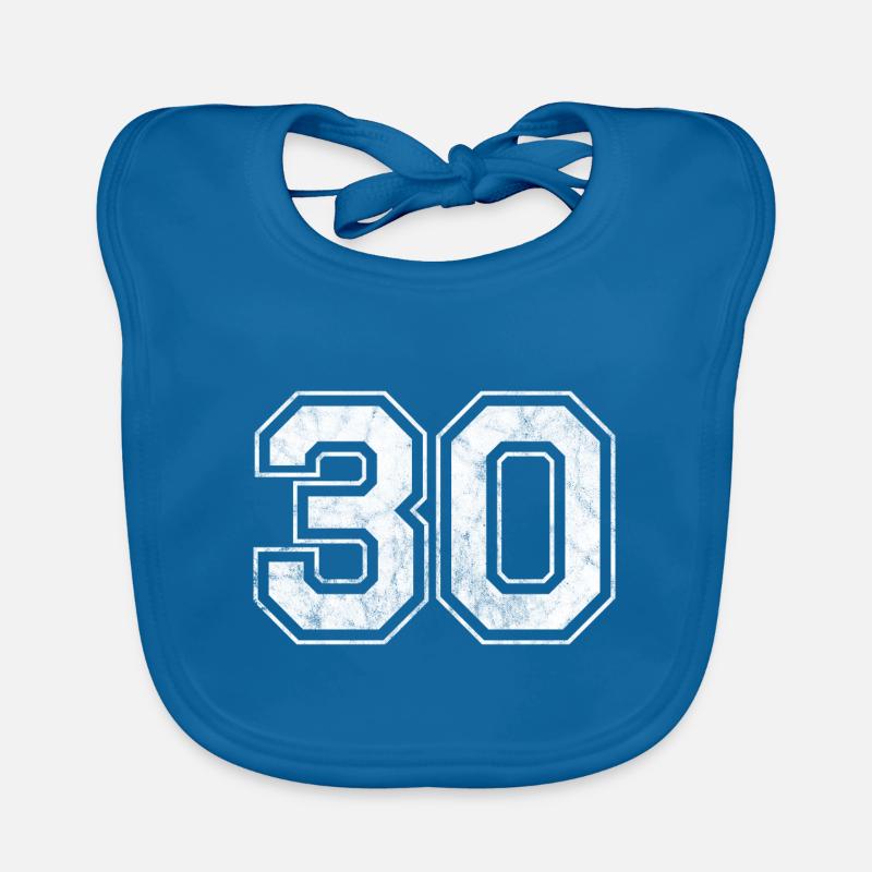 Numéro 30 Bavoir bio Bébé