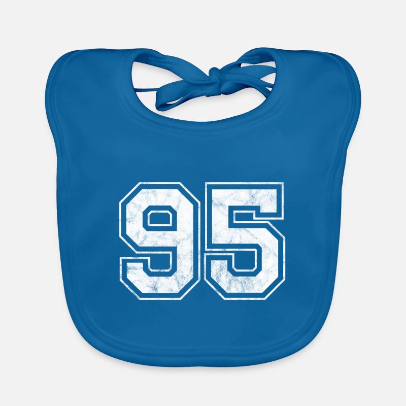 Number 95 Organic Baby Bibs
