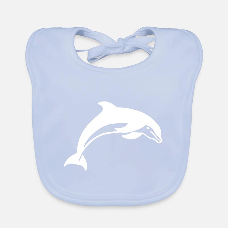 Delfin Baby Bio-Lätzchen
