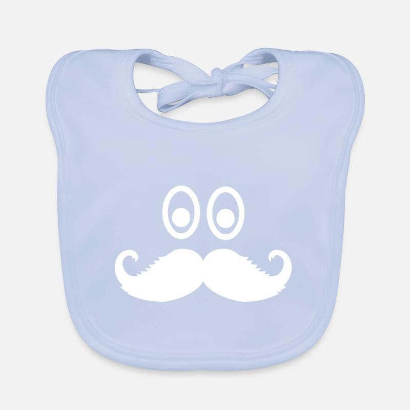 Bart Mustache Baby Bio-Lätzchen