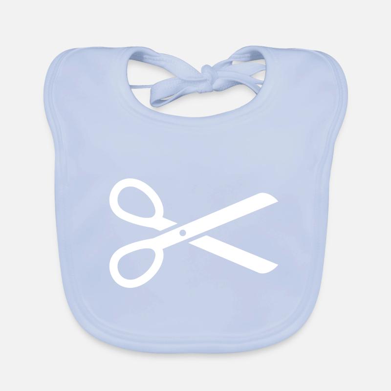 Schere Baby Bio-Lätzchen