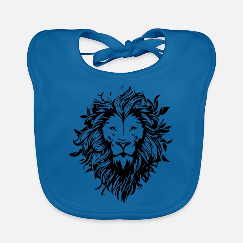 Lion's Head Lion Organic Baby Bibs