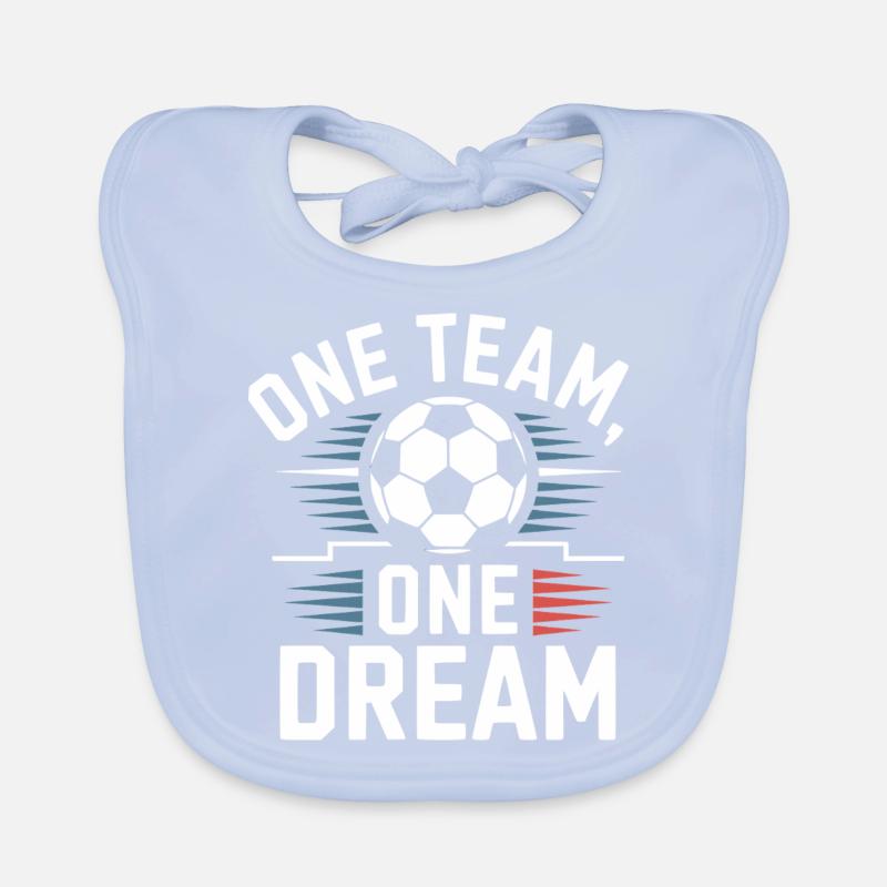 ONE TEAM ONE DREAM Organic Baby Bibs