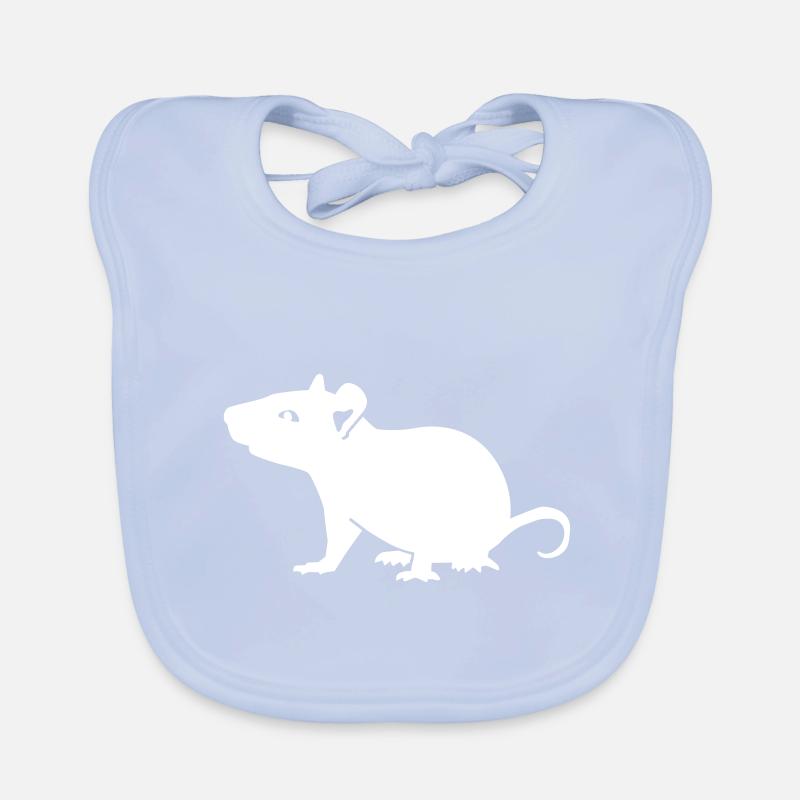souris Bavoir bio Bébé