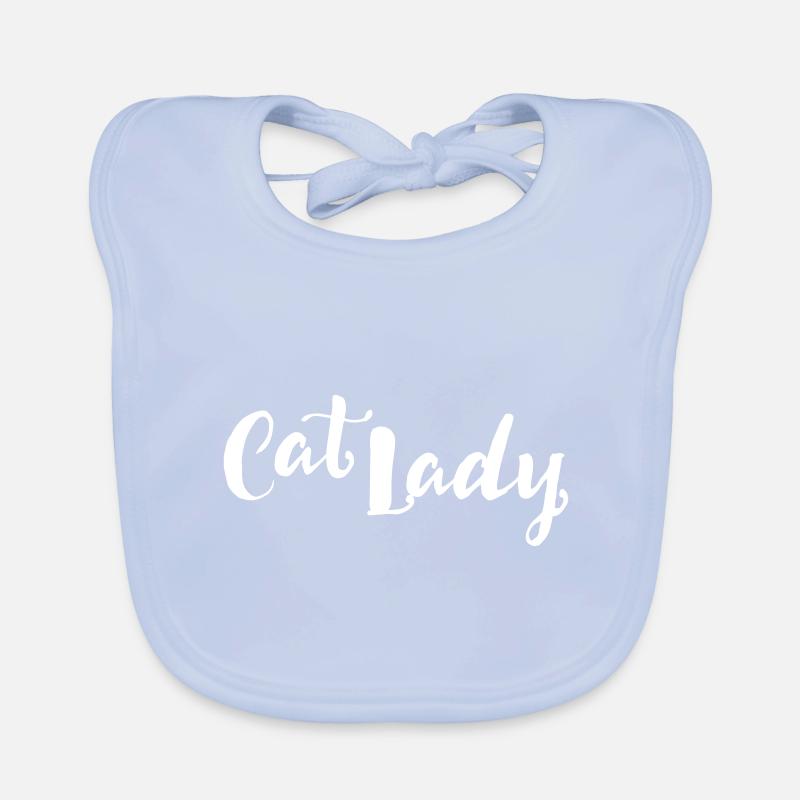 chat Bavoir bio Bébé