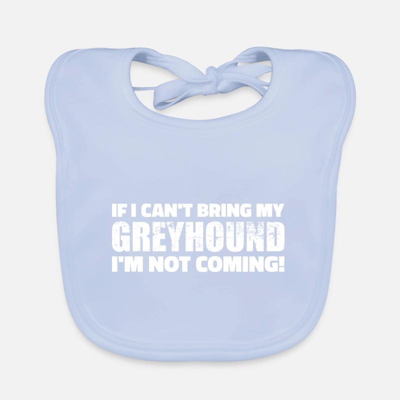 greyhound Organic Baby Bibs