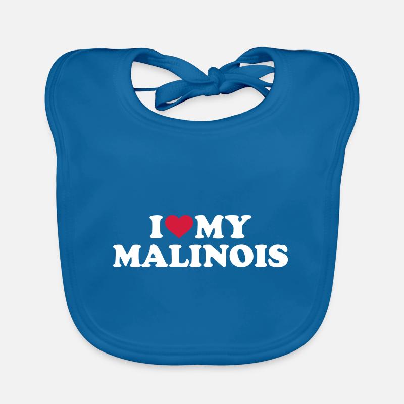 malinois Bavoir bio Bébé