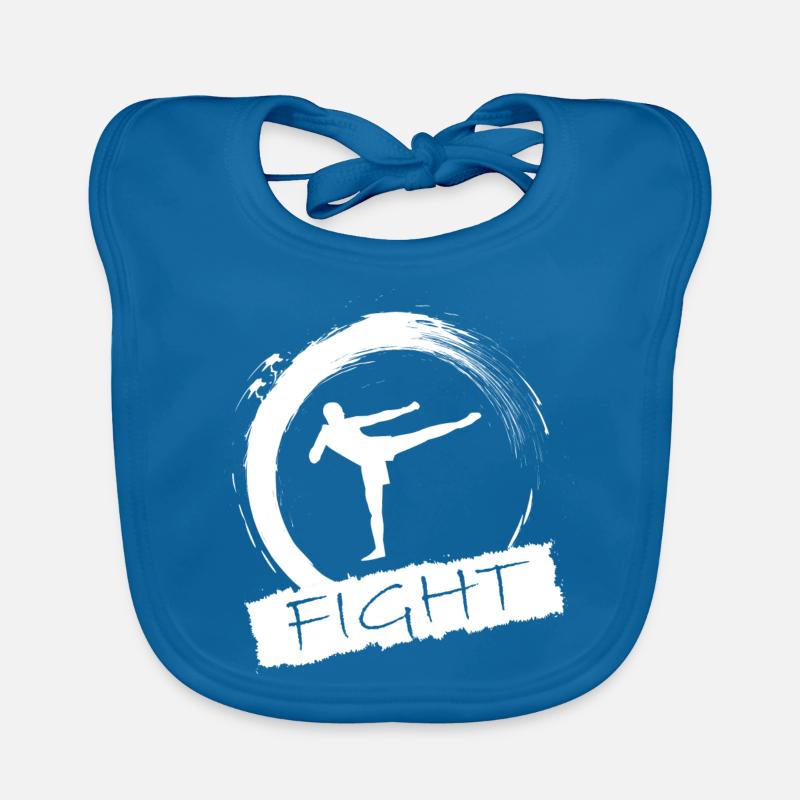 Kickboxer Baby Bio-Lätzchen