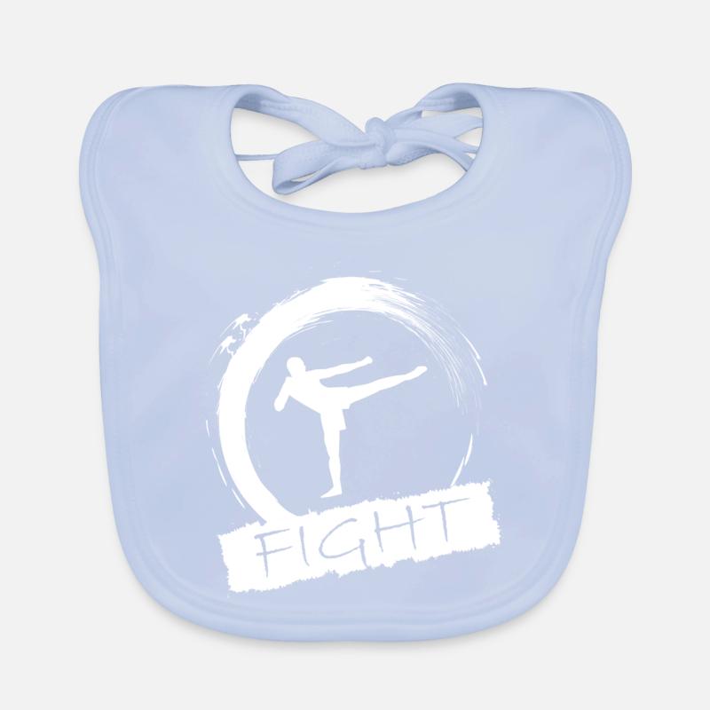 Kickboxer Baby Bio-Lätzchen