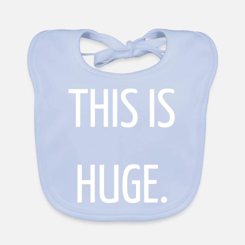 This is huge Organic Baby Bibs