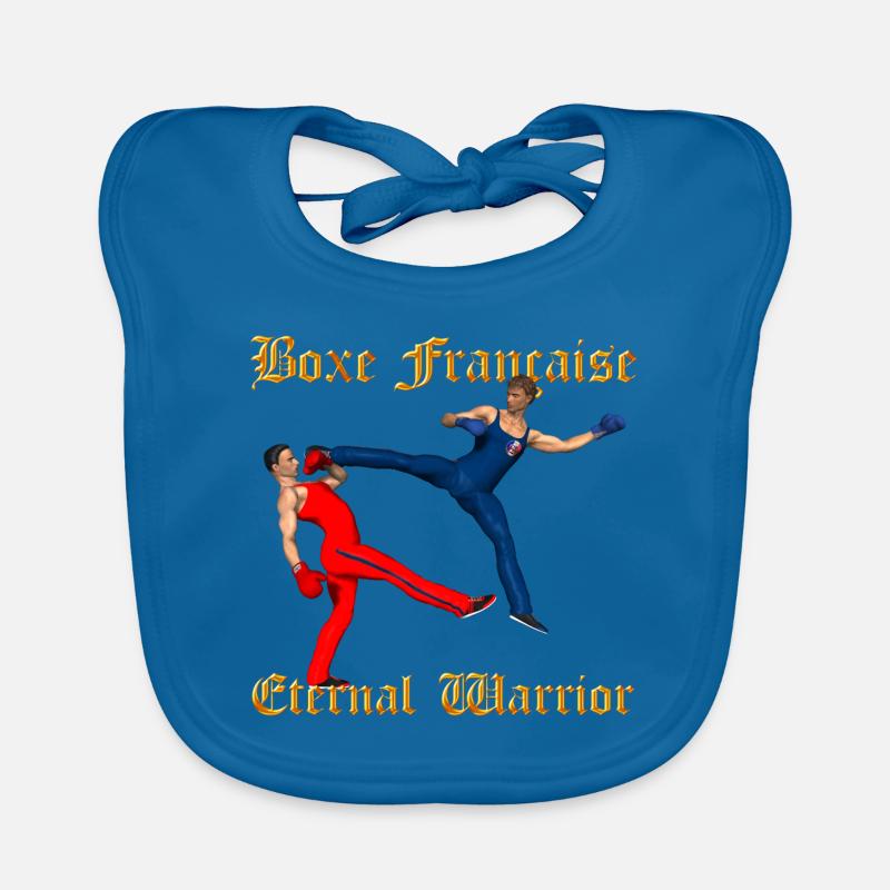 Savate Guerrier Bavoir bio Bébé