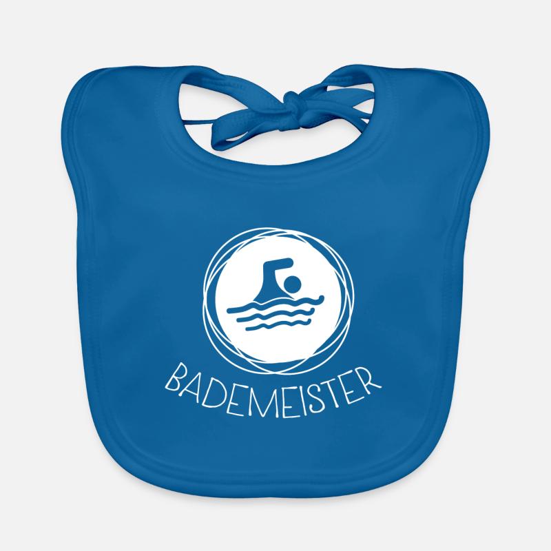 Maître-nageur Bavoir bio Bébé