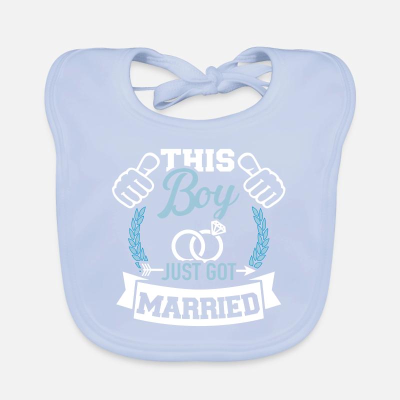 wedding Organic Baby Bibs