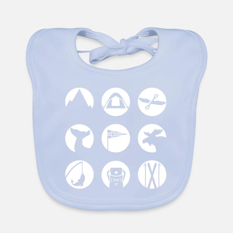 Typical Norway Organic Baby Bibs