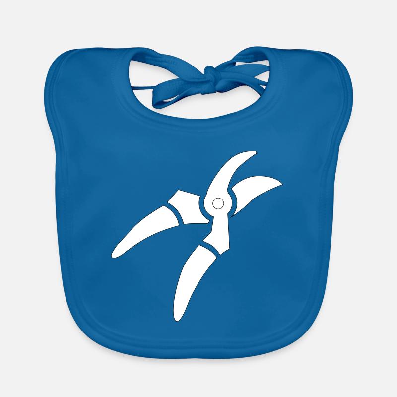 ciseaux Bavoir bio Bébé