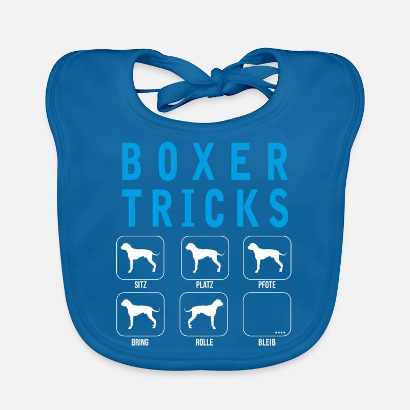 Boxer Tricks Baby Bio-Lätzchen