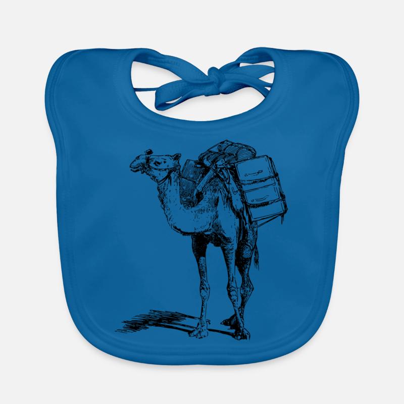 camel Organic Baby Bibs