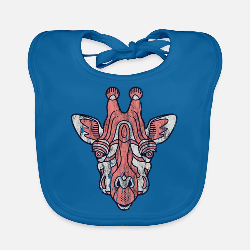 Giraffe Baby Bio-Lätzchen