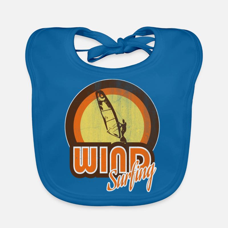 Windsurfer Bavoir bio Bébé