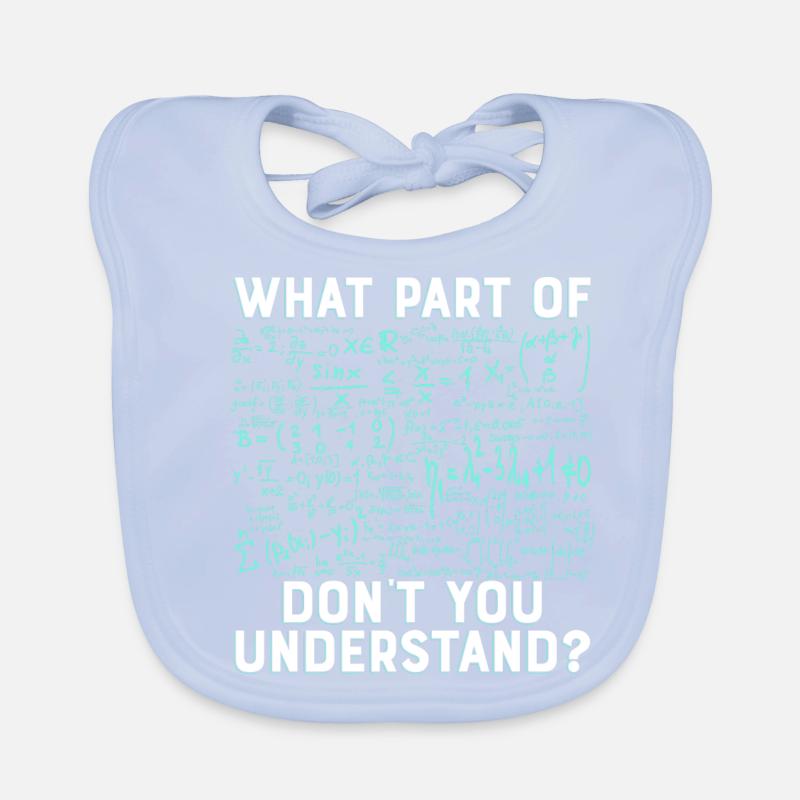Math science complicated funny gift Organic Baby Bibs