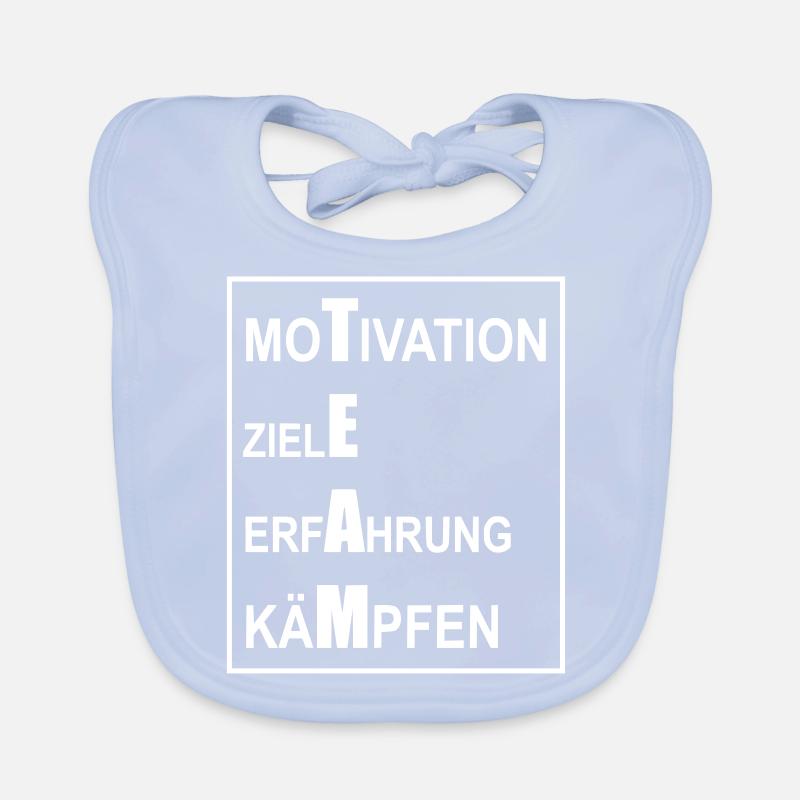 Équipe Motivation Objectifs Expérience Combat Bavoir bio Bébé