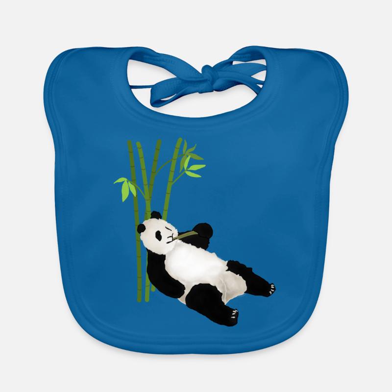 Panda, panda bear Organic Baby Bibs