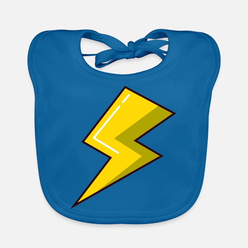 Blitz Comic Veloce Bavaglino ecologico per neonato