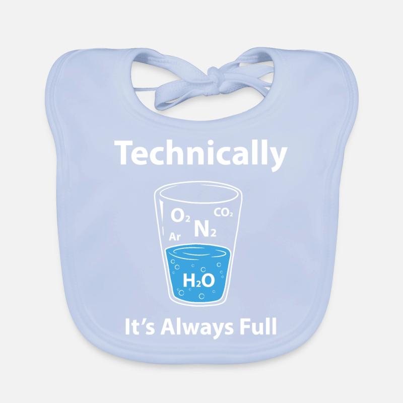 Technically I’ts Full Drôle De Chimie Chimiste Bavoir bio Bébé