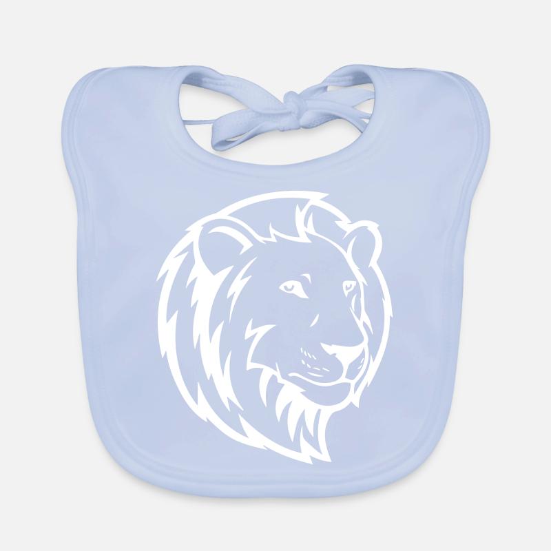 lion's head Organic Baby Bibs