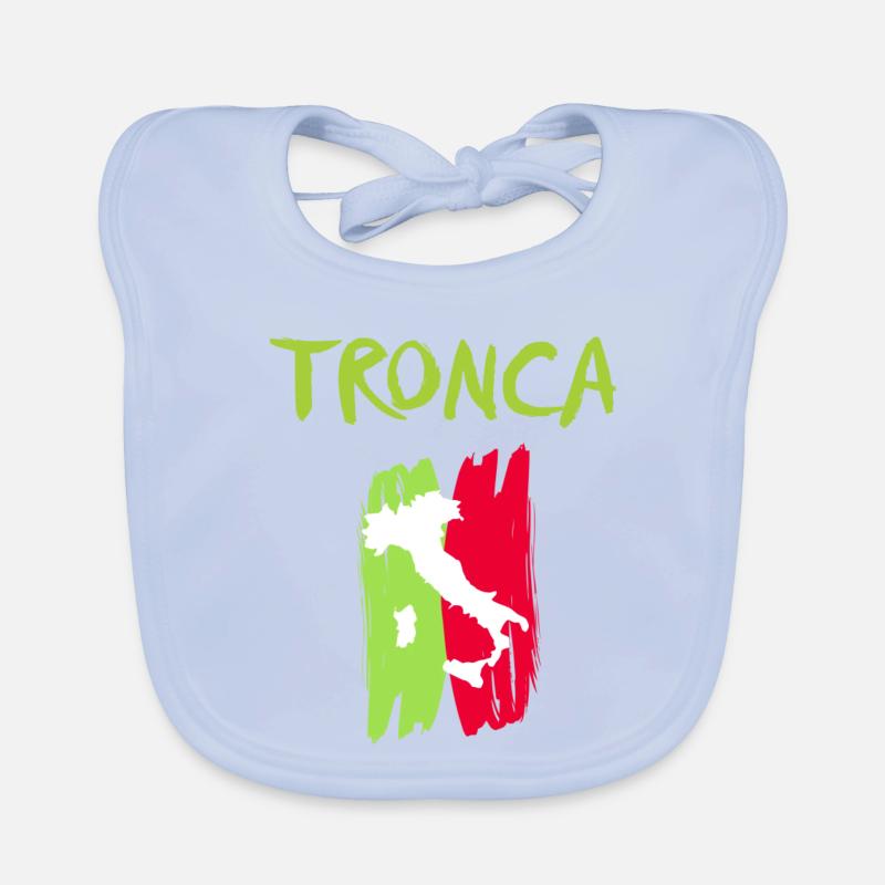 Tronca Italia Souvenir Tronca Baby Bio-Lätzchen
