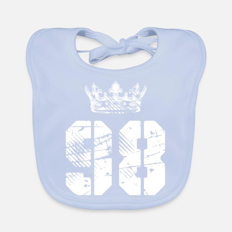 98 Couronne numérique Bavoir bio Bébé